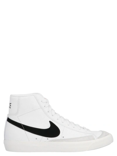 Shop Nike Blazer Mid '77 Vintage Sneakers In White