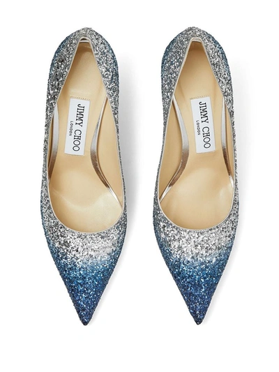 Shop Jimmy Choo Image Love85vkg Bm In Blue