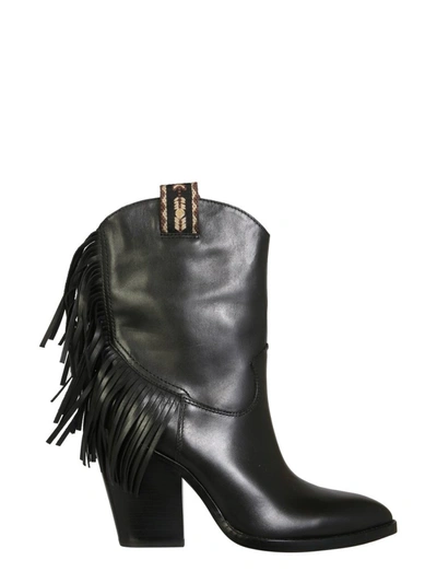 Shop Ash Egon Heeled Boots In Black