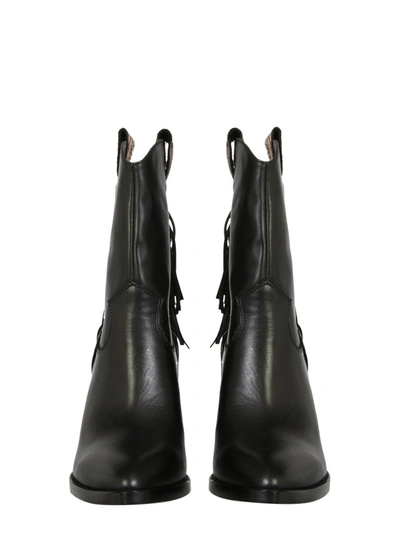Shop Ash Egon Heeled Boots In Black
