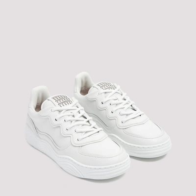Shop Alaïa Vienne Motif Sneakers In White