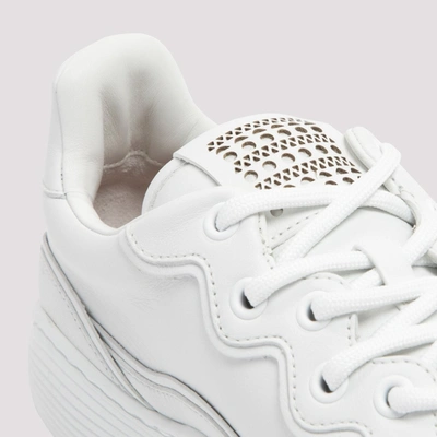 Shop Alaïa Vienne Motif Sneakers In White