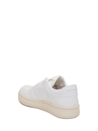 Shop Philippe Model Lyon Ble Sneakers In White