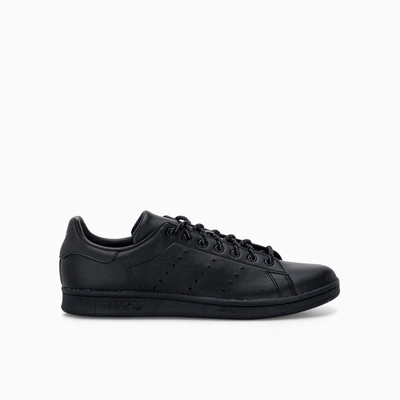 Shop Adidas Originals By Pharrell Williams Adidas By Pharell Williams Stan Smith Lace In Black