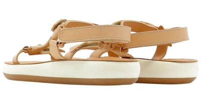 Shop Ancient Greek Sandals Poria Comfort Sandals In Beige