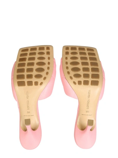 Shop Bottega Veneta The Lido Sandals In Pink