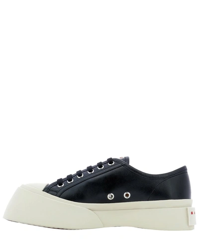 Shop Marni Pablo Chunky Sole Sneakers In Black