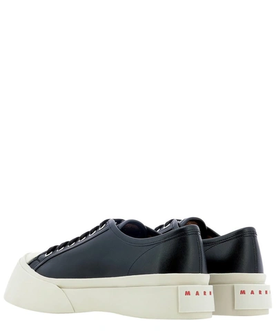 Shop Marni Pablo Chunky Sole Sneakers In Black