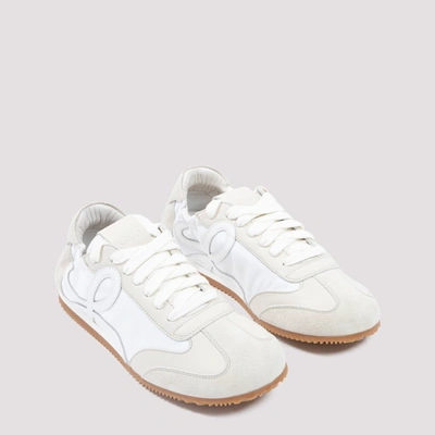 Shop Loewe Ballet Runner Sneakers In White