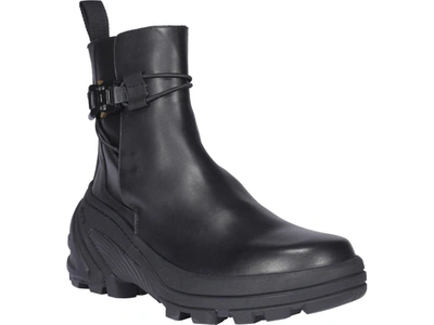 Shop Alyx 1017  9sm Vibram Sole Chelsea Boots In Black
