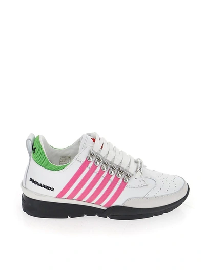 Dsquared2 Sneakers In White Leather | ModeSens