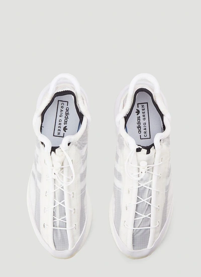 Shop Adidas Originals X Craig Green Zx 2k Phormar Sneakers In White