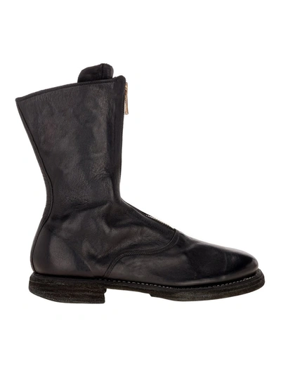Shop Guidi New Army Boots In Black