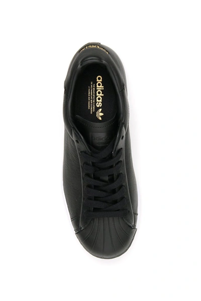 Shop Adidas Originals Superstar Pure Sneakers In Black