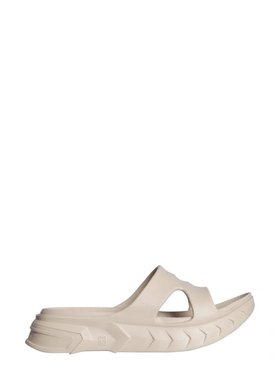 Shop Givenchy Marshmallow Sandals In Beige