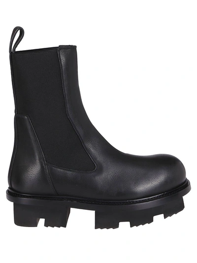 Shop Rick Owens Rick Ownes Beatle Megatooth Boots In Black