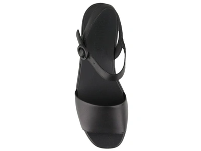 Shop Camper Misia Platform Sandals In Black