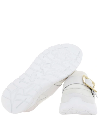 Shop Bally Brinelle Slip On Sneakers In White