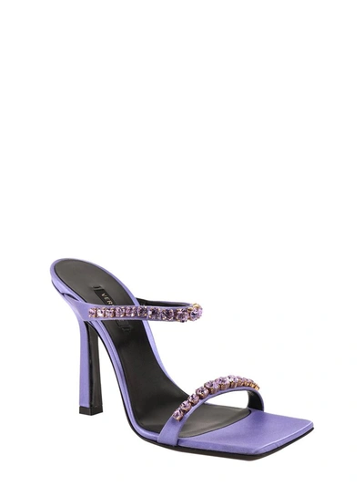 Shop Versace Crystal In Purple