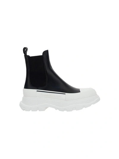 Shop Alexander Mcqueen Tread Slick Boots In Multi