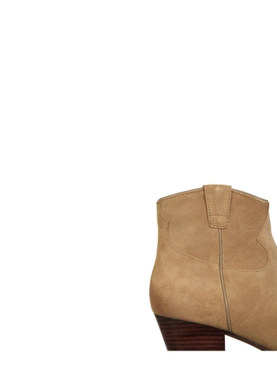 Shop Ash Houston Ankle Boots In Beige
