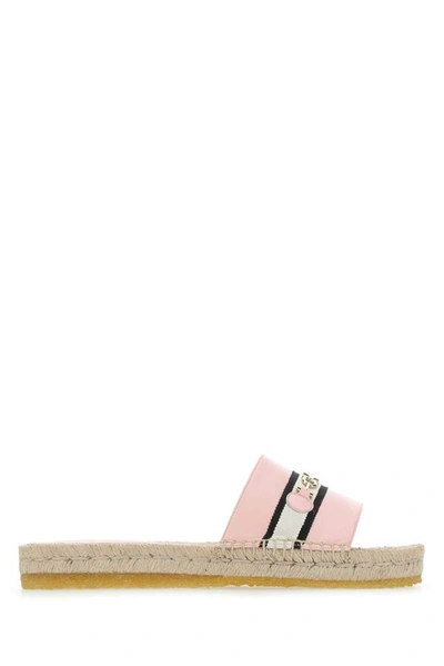 Shop Ferragamo Salvatore  Horse Bit Espadrille Sandals In Pink