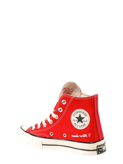 Converse Red 'love' Chuck 70 High Sneakers In University | ModeSens