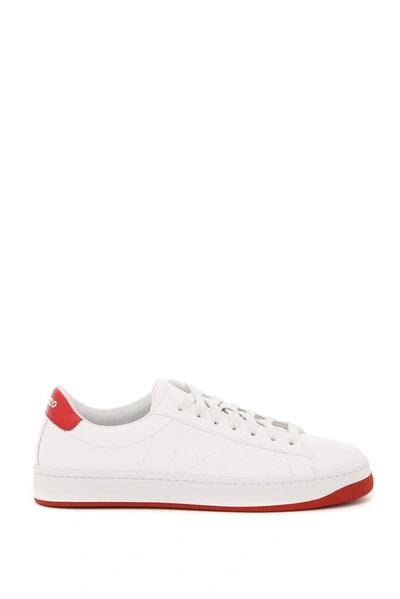 Shop Kenzo Kourt K Low In White