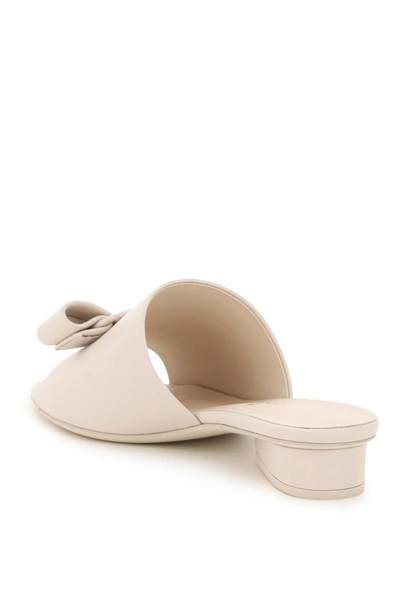 Shop Ferragamo Salvatore  Viva Slide Sandals In White