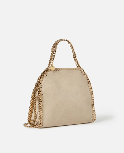 Stella Mccartney Falabella Mini Tote Bag In Butter Cream