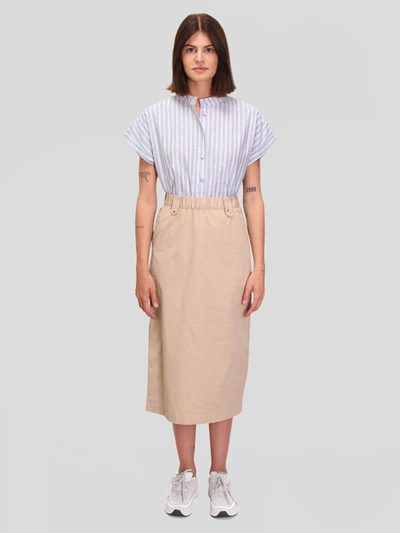 Shop Minimum Antea Midi Skirt In Nomad