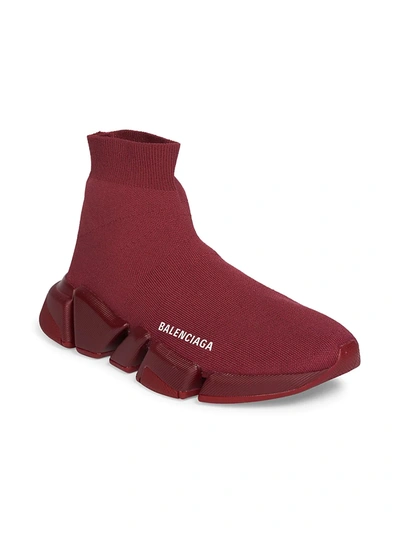 Shop Balenciaga Speed 2.0 Lt Sock Sneakers In Lilac