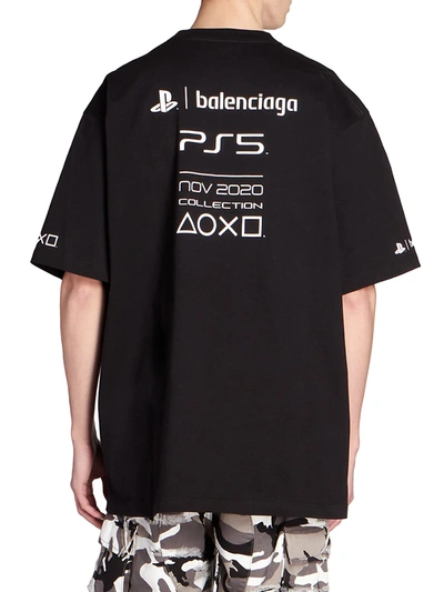 Black Sony Playstation Edition Boxy T-shirt