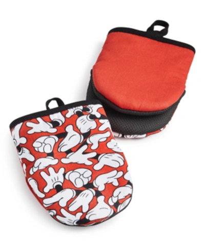 Shop Disney Mini Oven Mitts, 2-pack In Mickey Hands