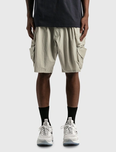 “ps-01” Pentagon Utility Shorts In Beige
