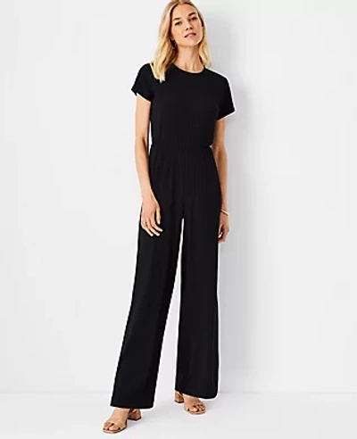 Ann taylor best sale black jumpsuit