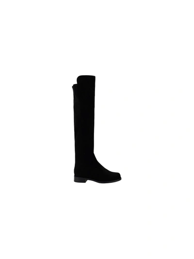 Shop Stuart Weitzman 5050 Boots In Black