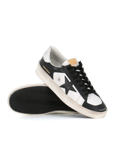 Shop Golden Goose Sneakers Stardan In Black/white