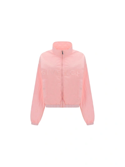 Shop Givenchy Jacket In Light Pink