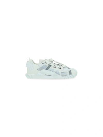 Shop Dolce & Gabbana Low Sneakers In Off White