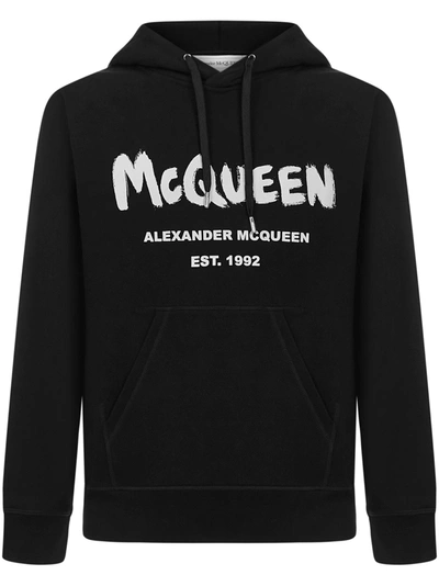 Shop Alexander Mcqueen Sweatshirt In Black