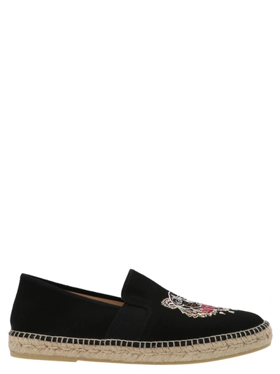 Shop Kenzo Icon Tiger Shoes In Black