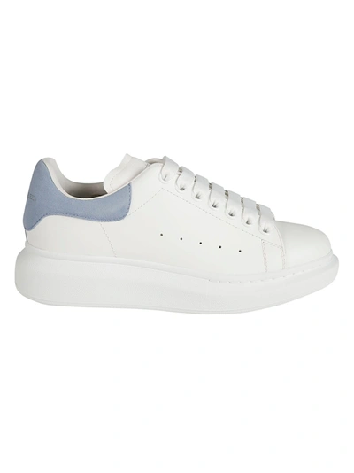 Shop Alexander Mcqueen Larry Sneakers In Azzurro