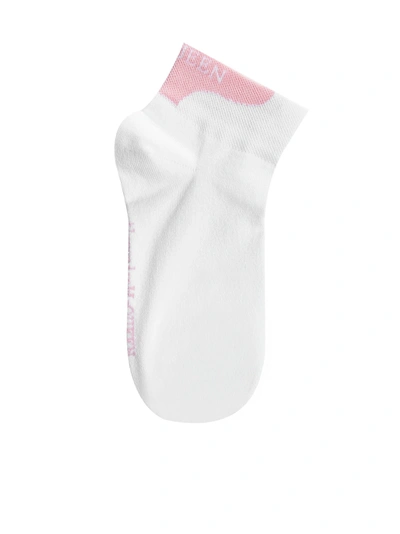 Shop Alexander Mcqueen Underwear In White Pink