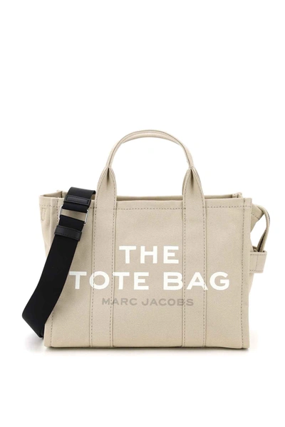 Shop Marc Jacobs The Small Traveler Tote Bag In Beige (beige)