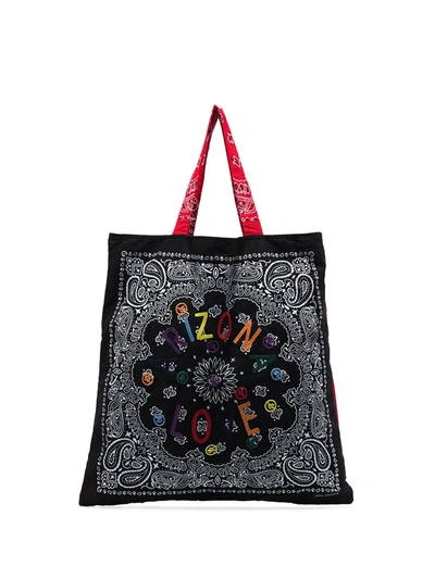 Shop Arizona Love Logo-embroidered Tote Bag In Schwarz