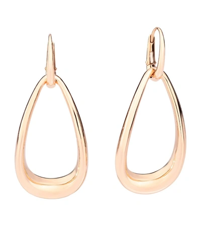 Shop Pomellato Rose Gold Fantina Earrings