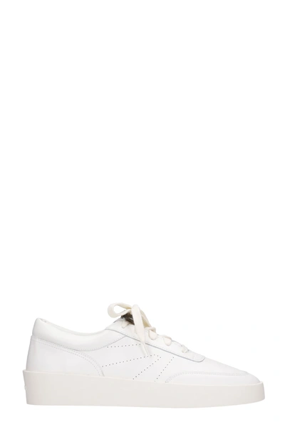 Shop Fear Of God Sneakers In White Leather