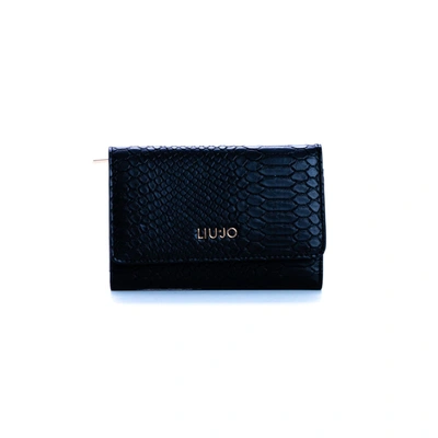 Shop Liu •jo Liu-jo Liu-jo Wallet In Black