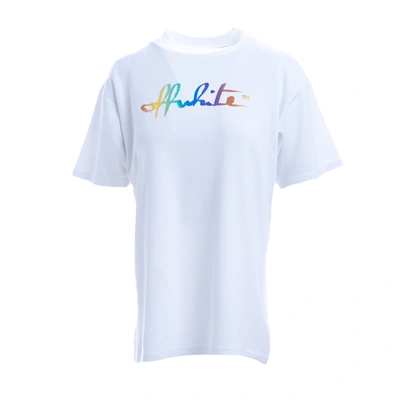 Shop Off-white T-shirt In White - Multicolor